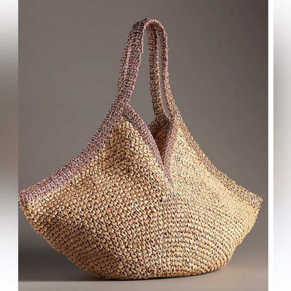 Anthropologie Handbags - Anthropologie straw tote